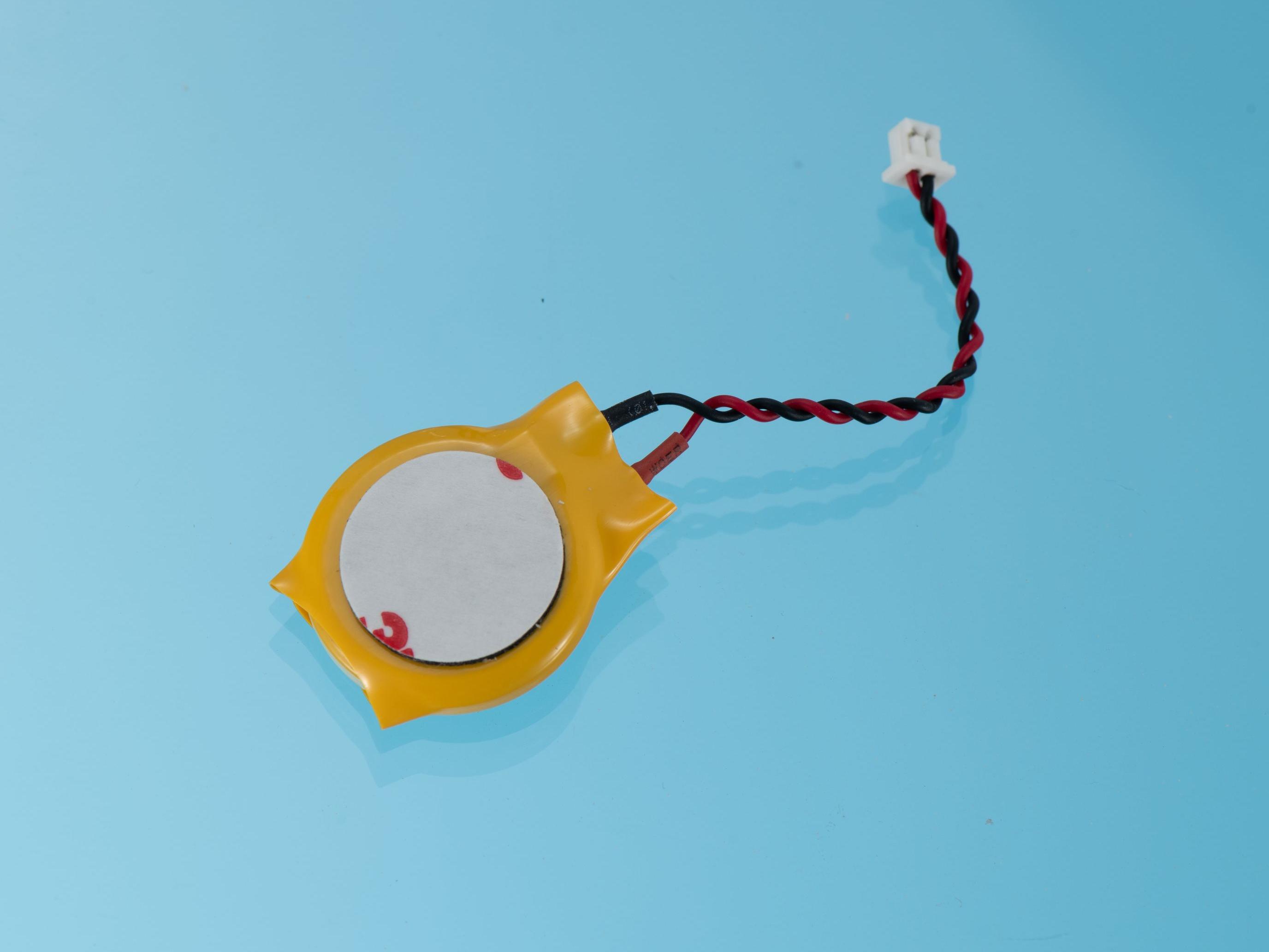 CR1632帶端子線(xiàn)貼膠